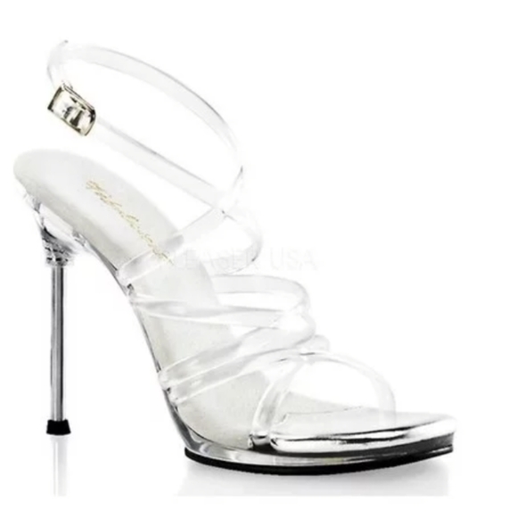 Fabulicious Chic  07/c/m High Heel Shoes sz 8 - Picture 1 of 11